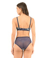 Floral Printed Cotton Wired Padded Full Coverage Bra & Panty Set