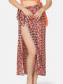 Monarch Print Wrap Around Sarong - Da Intimo - Lingerie Online Store India