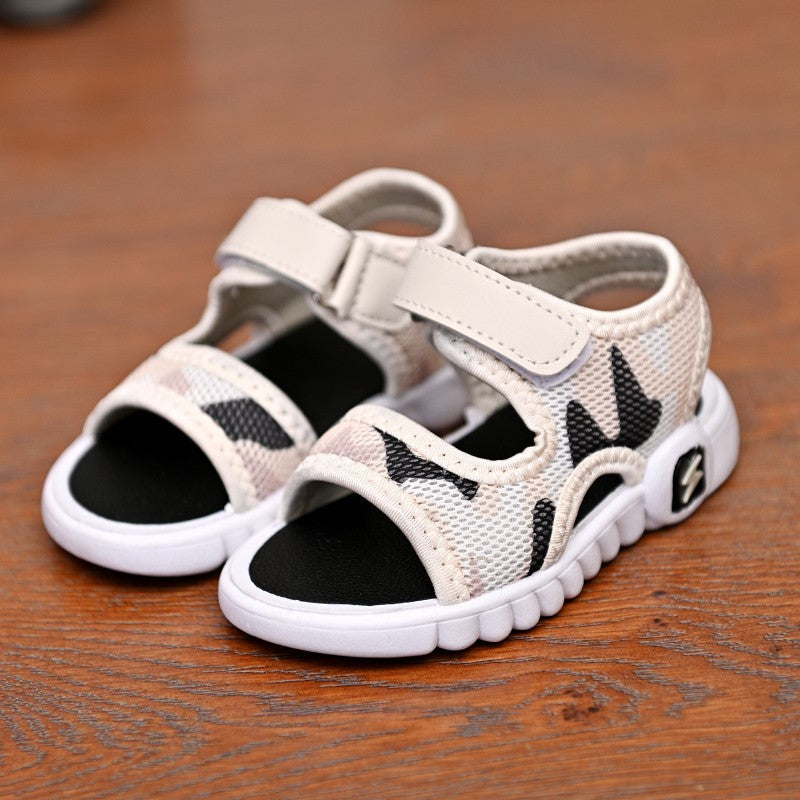 Summer Children's Shoes Fashion Lightweight Soft Flat Boy Sandals