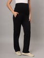 Mamma Presto High Waist Black Maternity Trousers - Da Intimo