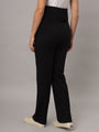 Mamma Presto High Waist Black Maternity Trousers - Da Intimo