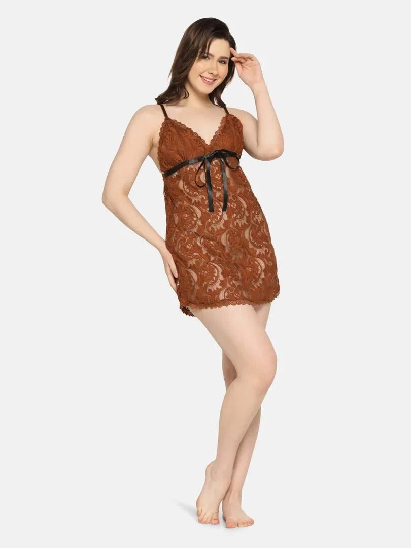 Soft Lace Babydoll - Da Intimo