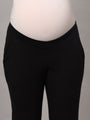 Mamma Presto Low Waist Black Maternity Trousers - Da Intimo