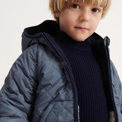 Double-sided Cotton Hooded Coat for Children