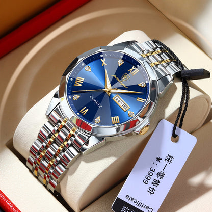 Men's Waterproof Super Luminous Luxury Watch