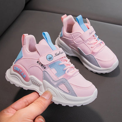 Children's Running Soft Bottom Girl Dad Shoes Soft Bottom Casual Shoes