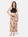 Halter Neck Three Piece Swimwear Set with Sarong - Da Intimo - Lingerie Online Store India