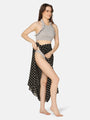 Halter Neck Three Piece Swimwear Set with Sarong - Da Intimo - Lingerie Online Store India