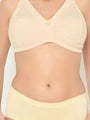 Beige Cotton Full Coverage Plus Size Bra - Da Intimo - Lingerie Online Store India