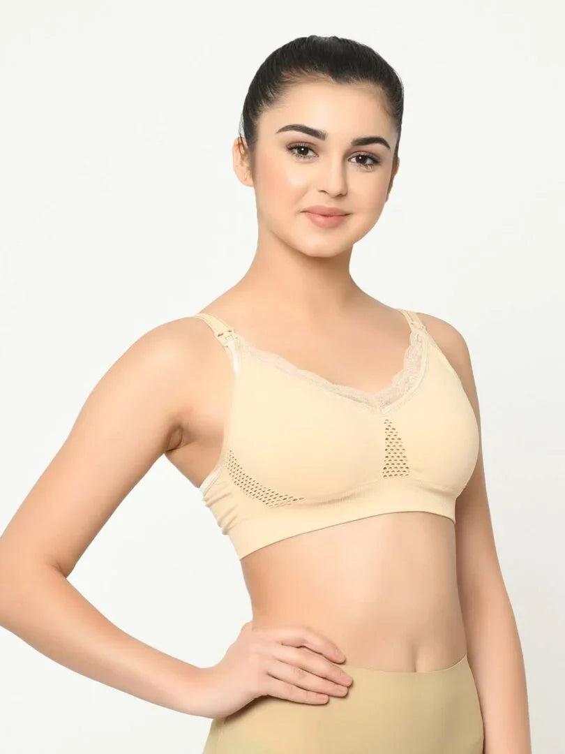 Wirefree Lightly Padded Maternity Bra - Da Intimo