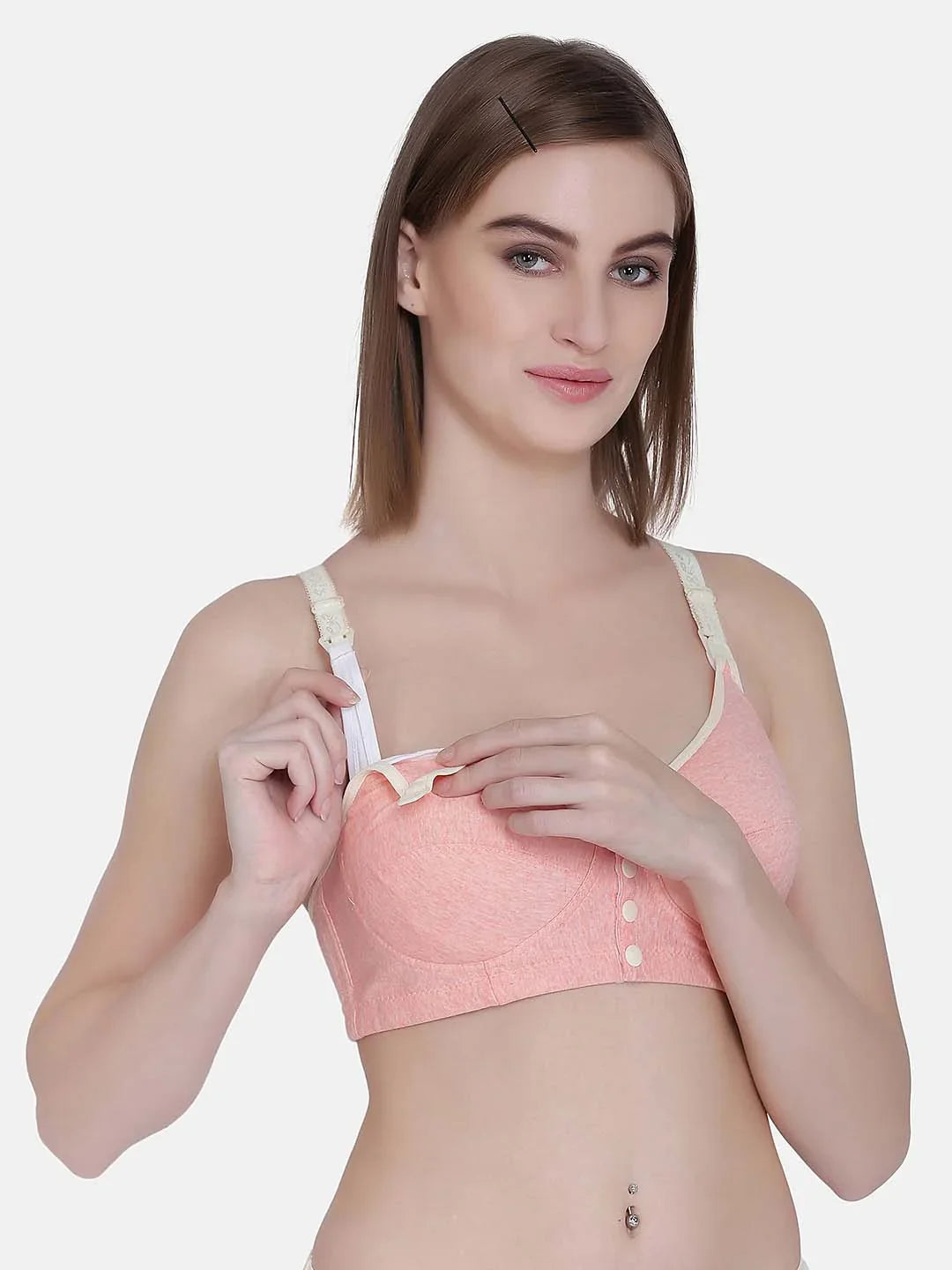 Wirefree Front Open Maternity Bra - Da Intimo