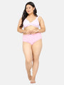 Full Coverage Non Padded Adjustable Straps Printed Maternity Bra - Da Intimo