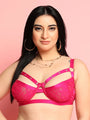 Pack of 2 Rivet Design Underwired Strappy Bra - Da Intimo