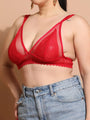 Soft Lace Non Padded Winged Strap Bra - Da Intimo