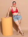 Soft Lace Non Padded Winged Strap Bra - Da Intimo