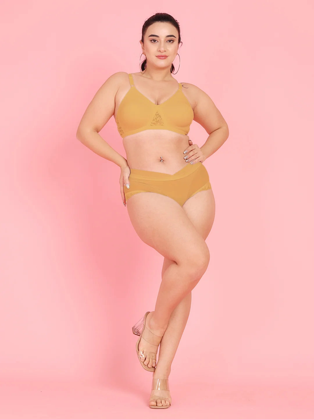 Curvy Love Plus Size Soft Cotton  Everyday Bra - Da Intimo