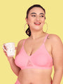 Curvy Love Plus Size Soft Cotton Everyday Bra - Da Intimo