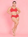 Curvy Love Pack of 2 Plus Size Soft Cotton  Everyday Bra - Da Intimo