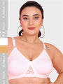 Curvy Love Pack of 2 Plus Size Soft Cotton  Everyday Bra - Da Intimo