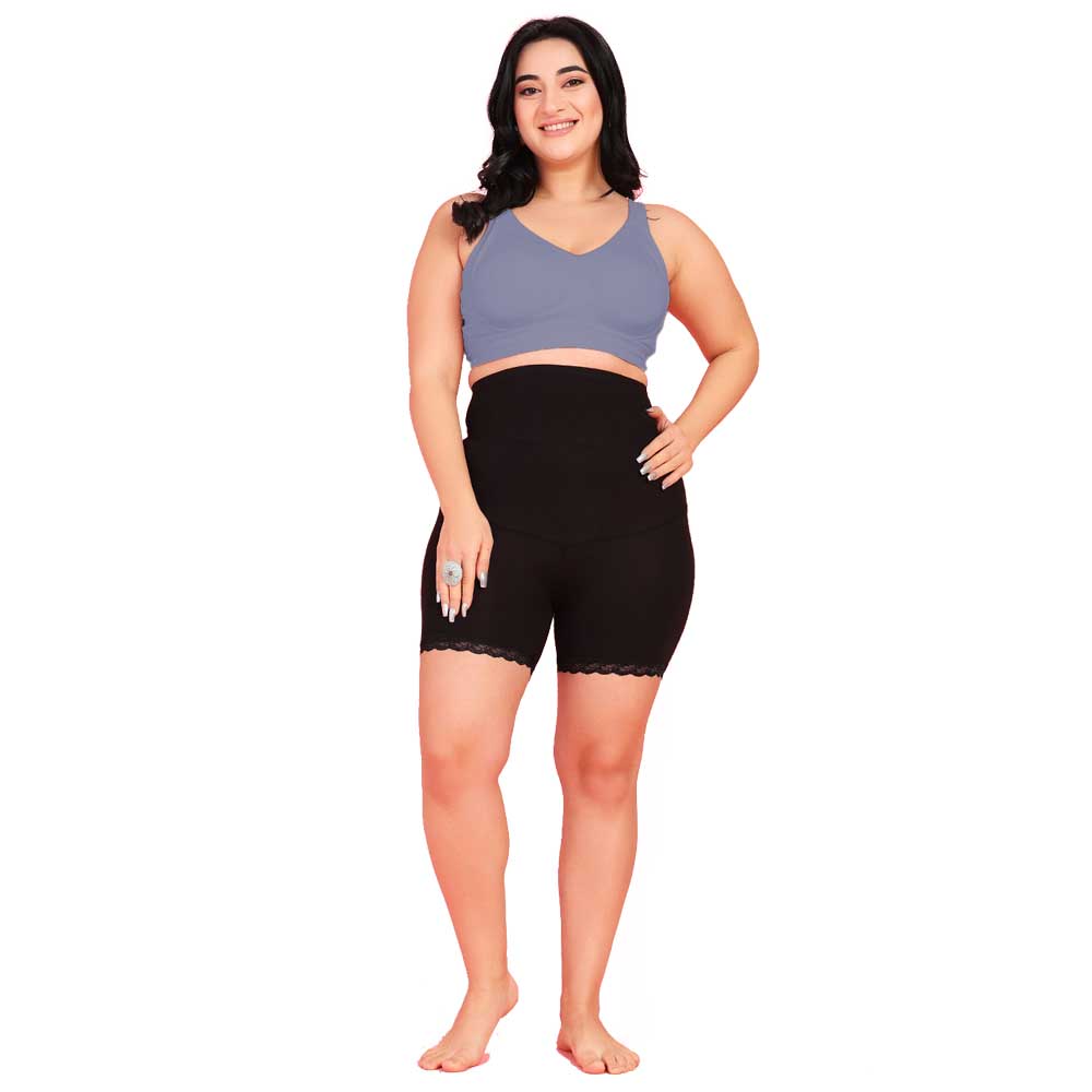 Curvy Love Pack of 2 Plus Size Full Coverage Non Padded Grey & Green Bra - Da Intimo