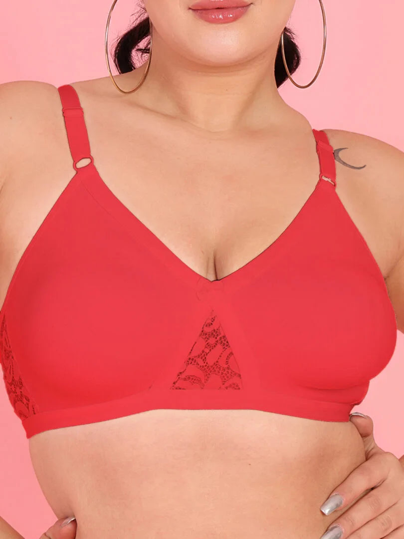 Curvy Love Pack of 2 Plus Size Soft Cotton Everyday Bra