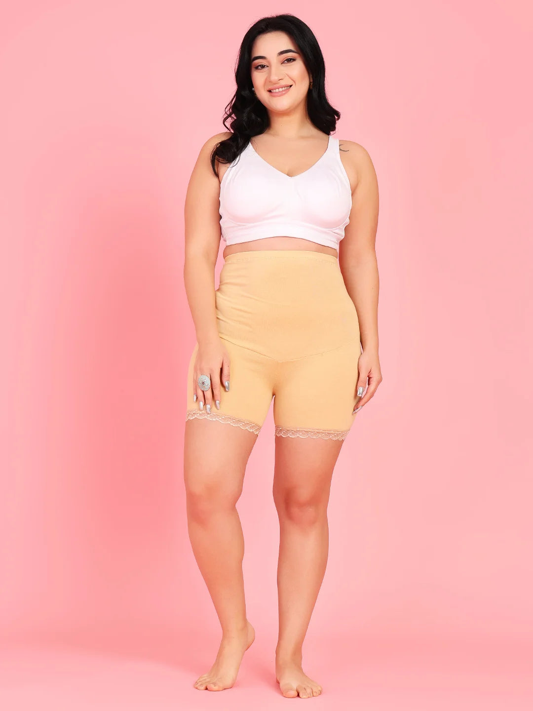 Curvy Love Plus Size Soft Cotton Boyshorts - Da Intimo