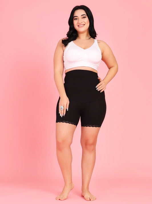 Curvy Love Plus Size Soft Cotton Boyshorts - Da Intimo
