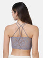 Criss-Cross Back Lace Bralette - Da Intimo - Lingerie Online Store India
