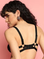 Rivet Design Underwired Strappy Bra - Da Intimo