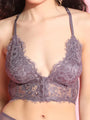 Front Open Delicate Lace Bralette - Da Intimo - Lingerie Online Store India