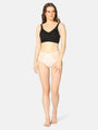 Curvy Love Plus Size Full Coverage Non Padded Everyday Black Bra - Da Intimo
