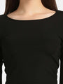 Boat Neck Crop Top Loungewear Set - Da Intimo - Lingerie Online Store India