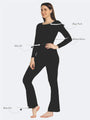 Boat Neck Crop Top Loungewear Set - Da Intimo - Lingerie Online Store India