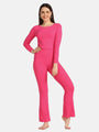Boat Neck Crop Top Loungewear Set - Da Intimo - Lingerie Online Store India