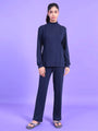 Da Intimo 2 Pc Ribbed Cotton Co-ord Set - Da Intimo - Lingerie Online Store India