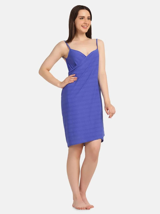 Soft Ribbed Cover Up Dress - Da Intimo - Lingerie Online Store India