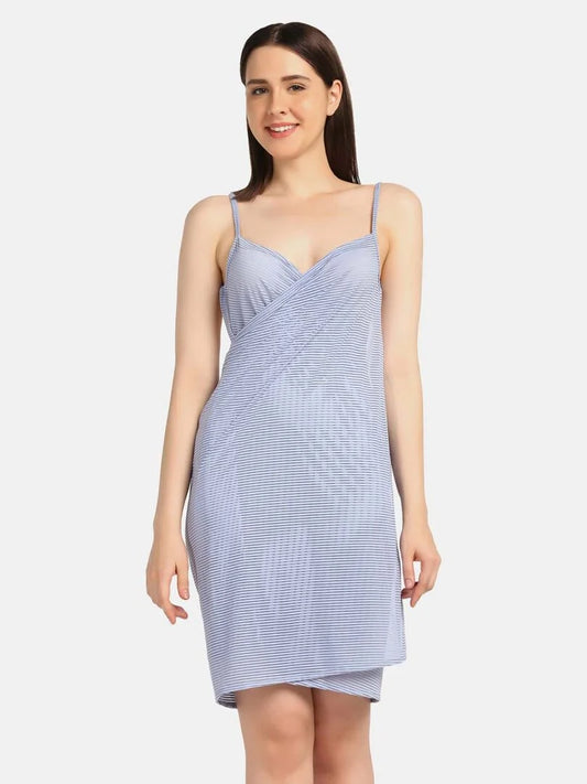 Soft Ribbed Cover Up Dress - Da Intimo - Lingerie Online Store India