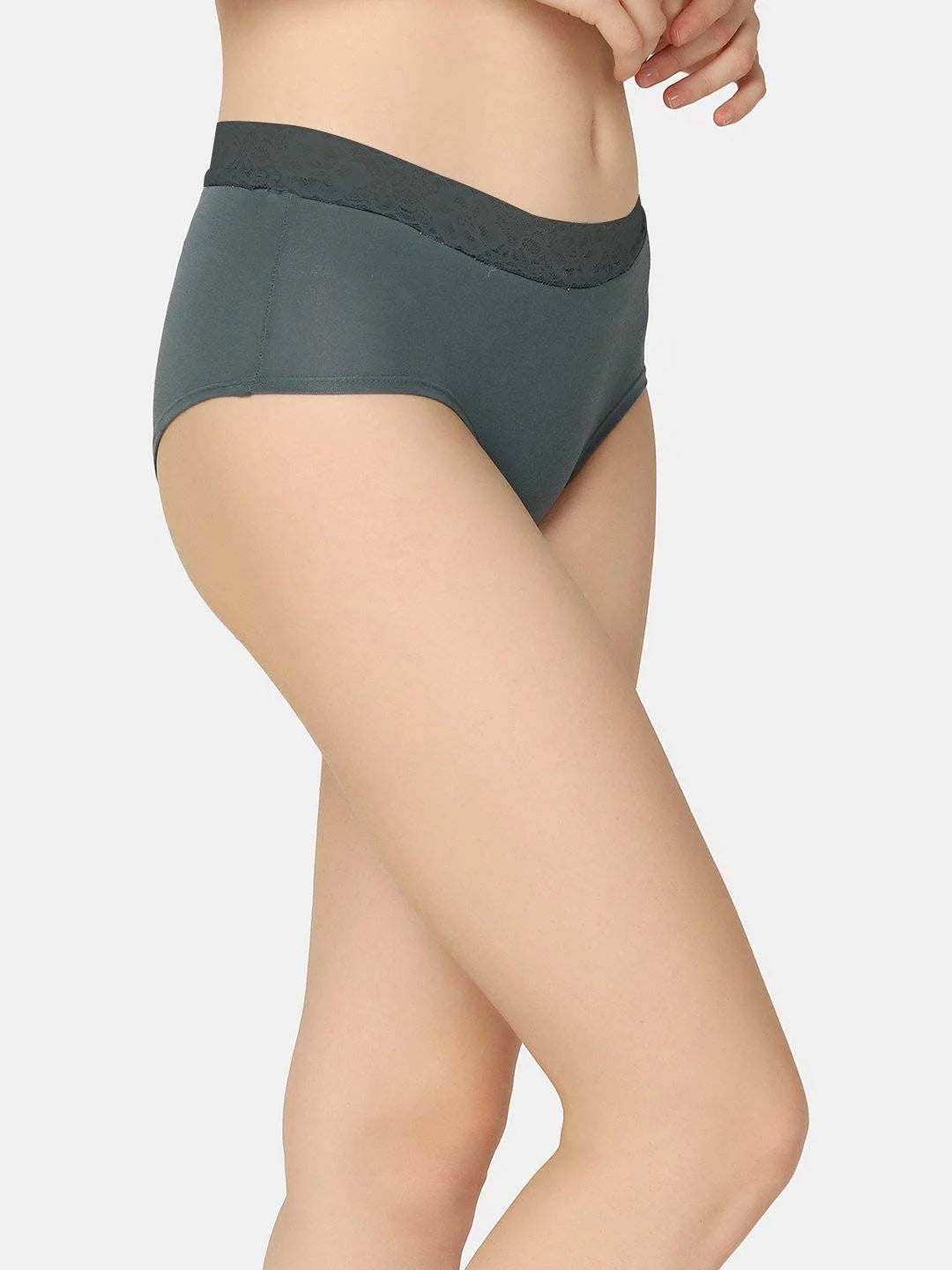 Soft Organic Cotton Everyday V- Shape Regular Panty - Da Intimo