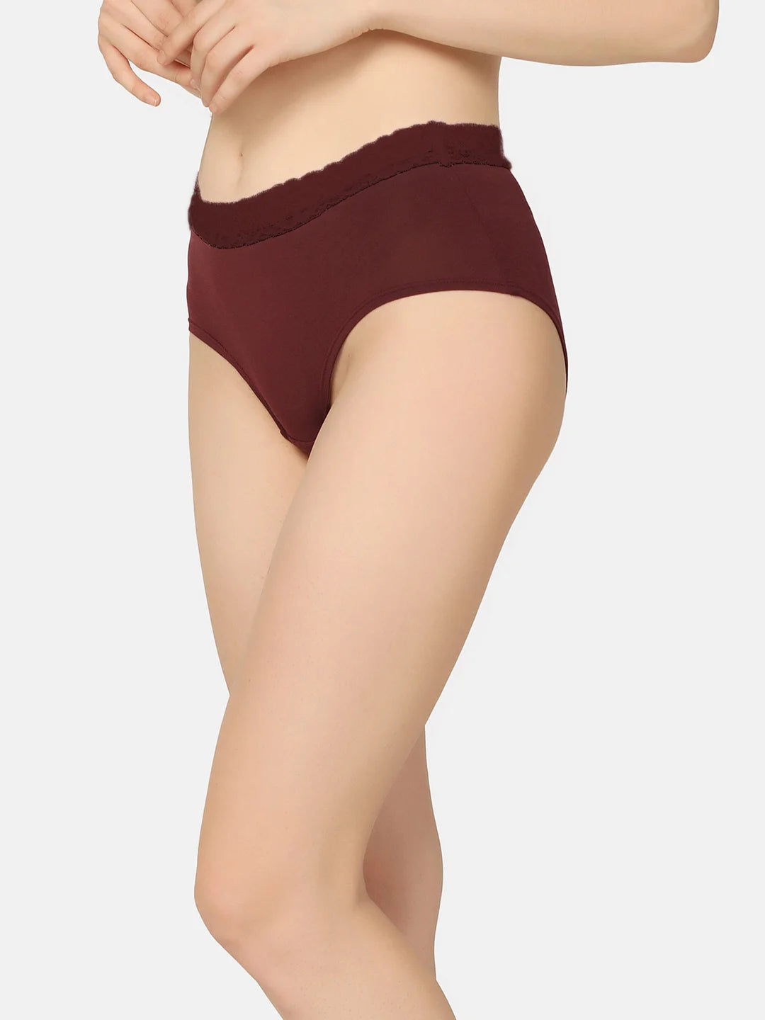 Soft Organic Cotton Everyday V- Shape Regular Panty - Da Intimo