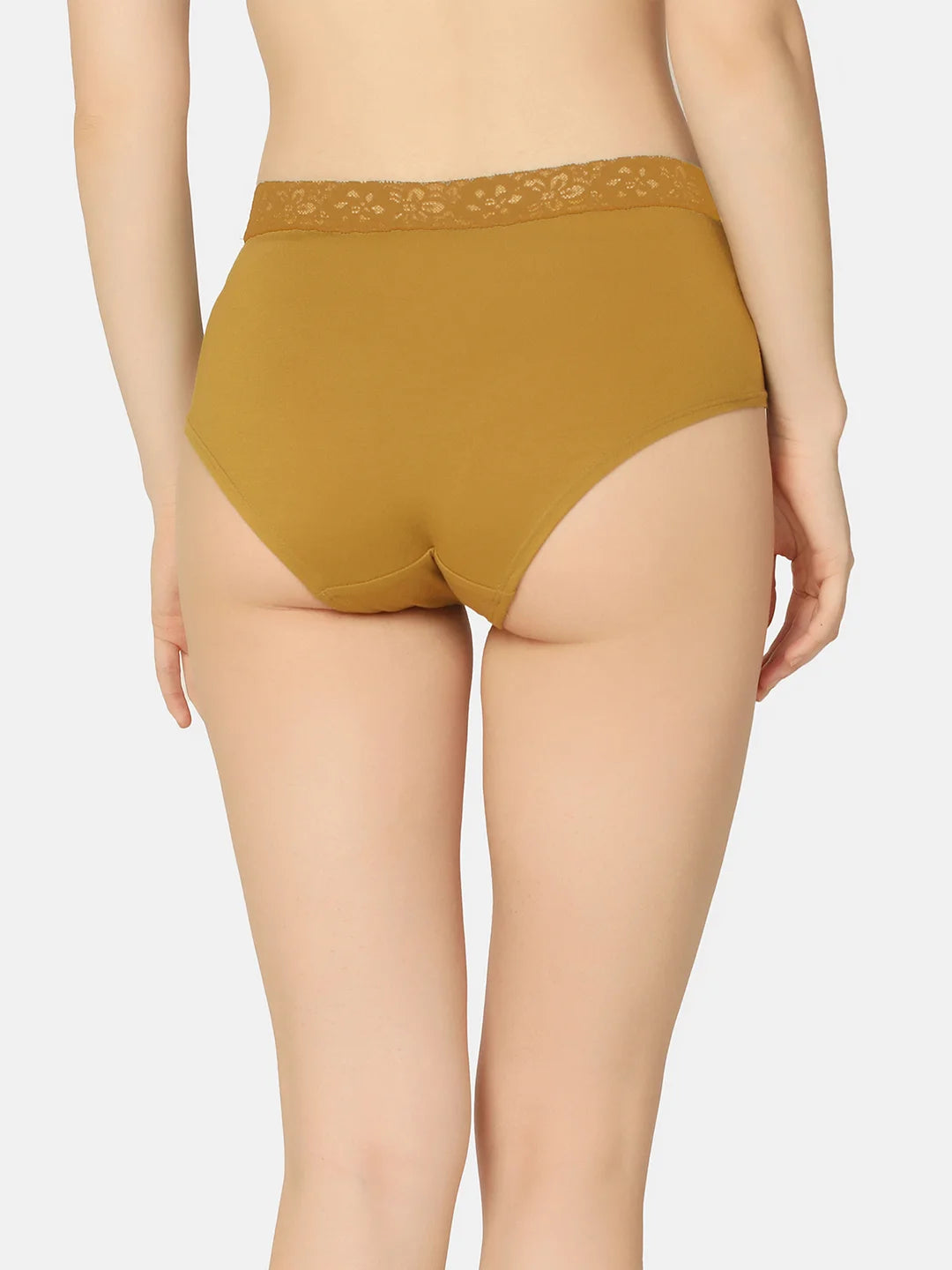 Pack Of 2 Soft Organic Cotton Everyday V- Shape Regular Panty - Da Intimo