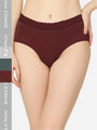 Pack Of 2 Soft Organic Cotton Everyday V- Shape Regular Panty - Da Intimo