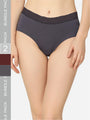 Pack Of 2 Soft Organic Cotton Everyday V- Shape Regular Panty - Da Intimo
