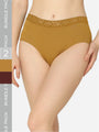 Pack Of 2 Soft Organic Cotton Everyday V- Shape Regular Panty - Da Intimo