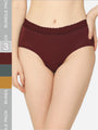 Pack Of 3 Soft Organic Cotton Everyday V- Shape Regular Panty
