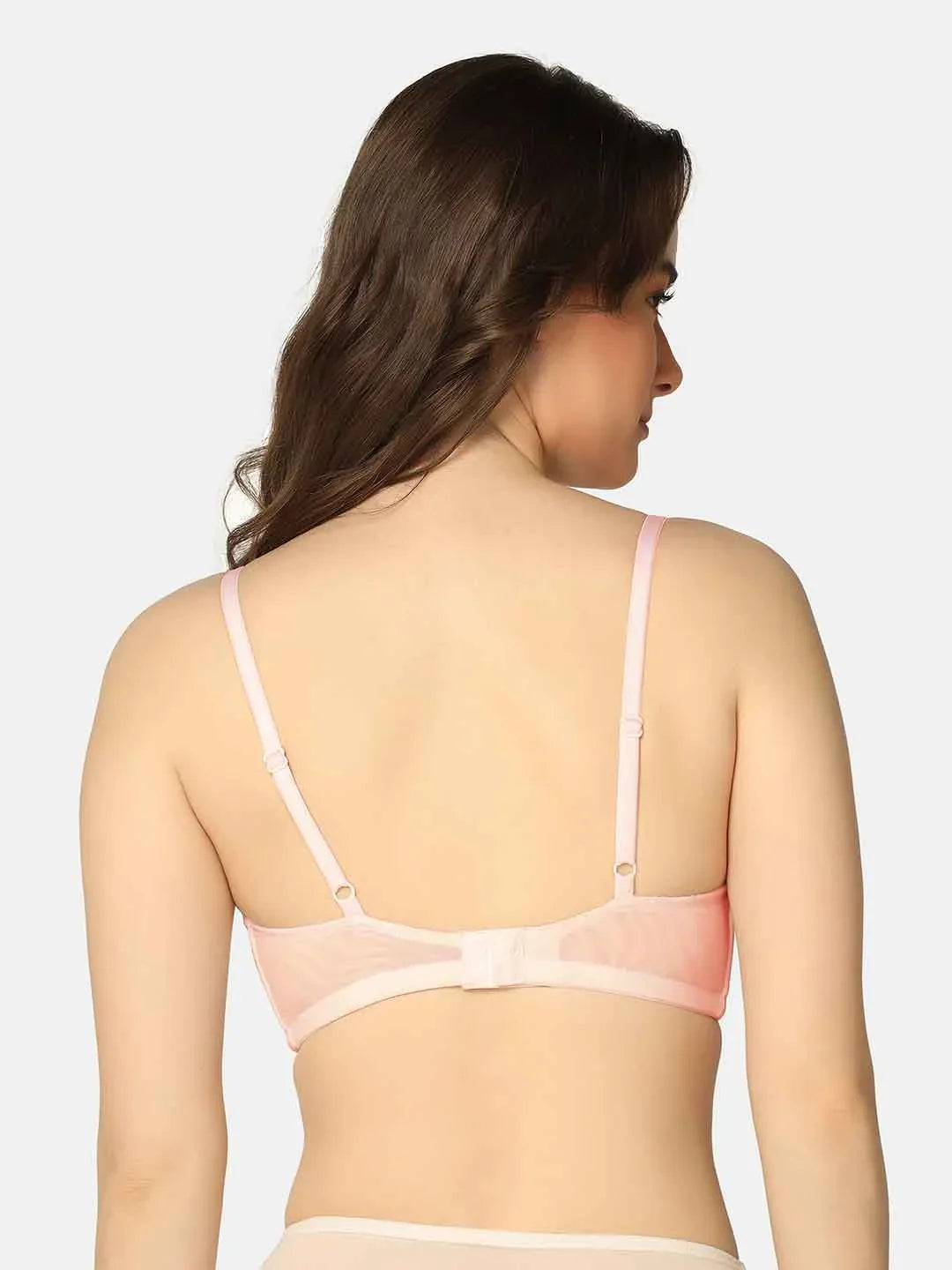 Pack Of 2 Lightly Padded Lacy Design Everyday T-Shirt Bra - Da Intimo
