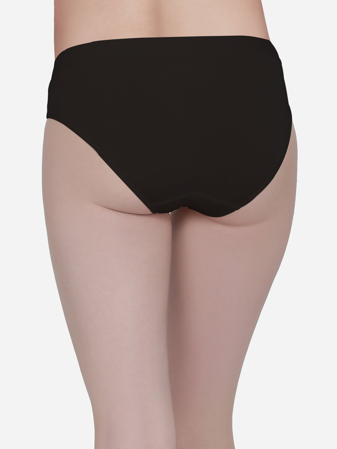 Low Waist Soft Cotton Black Maternity Panty - Da Intimo