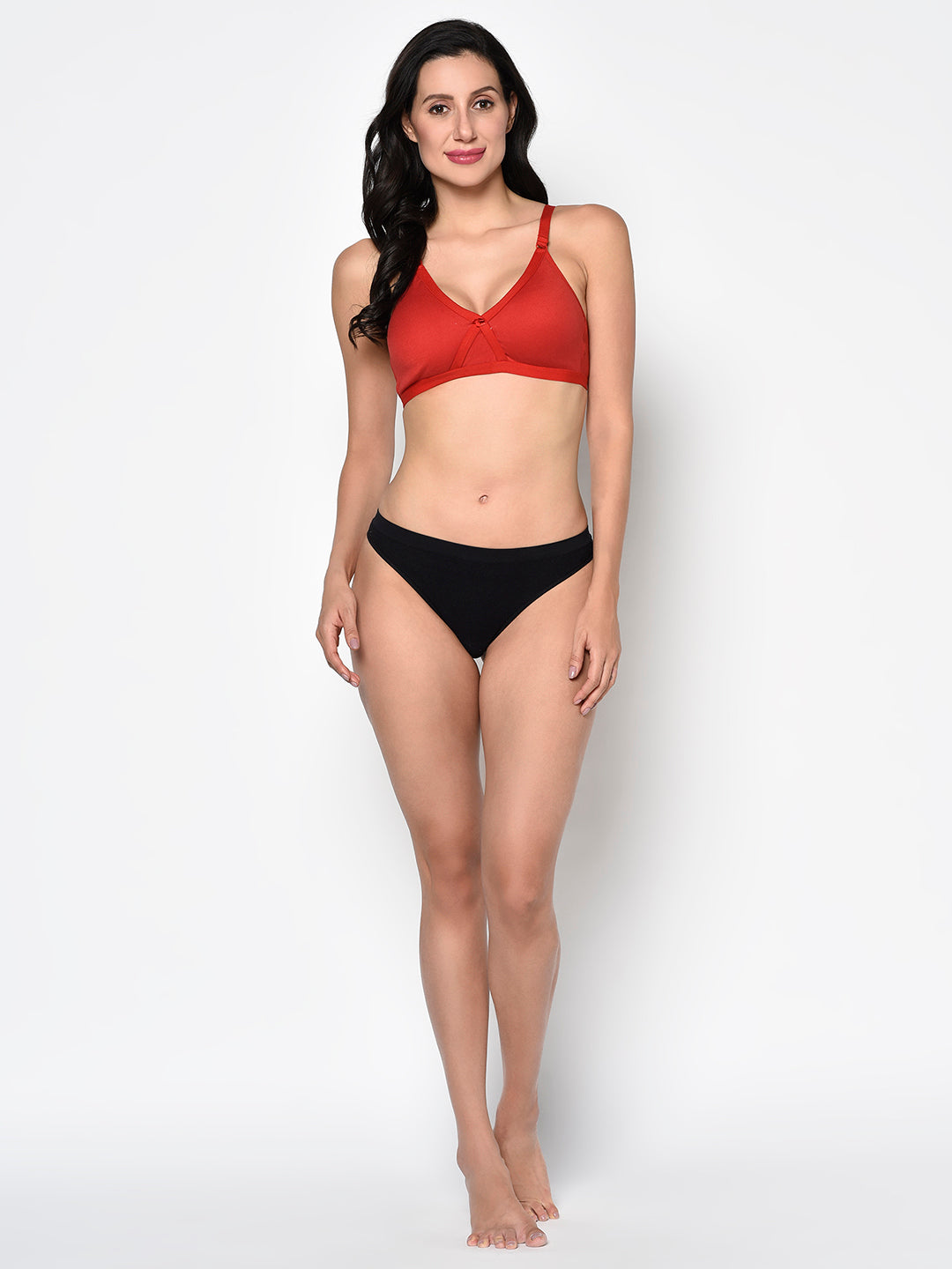 Soft Cotton Non Padded Crossfit Everyday Bra - Da Intimo