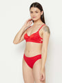 Women’s Red Lace Bra - Da Intimo