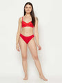 Women’s Red Lace Bra - Da Intimo