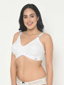 Cotton Full Coverage Plus Size Bra - Da Intimo - Lingerie Online Store India